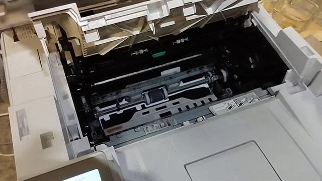 HP Laserjet mfp m227 где искать замятие (jam) смотреть онлайн