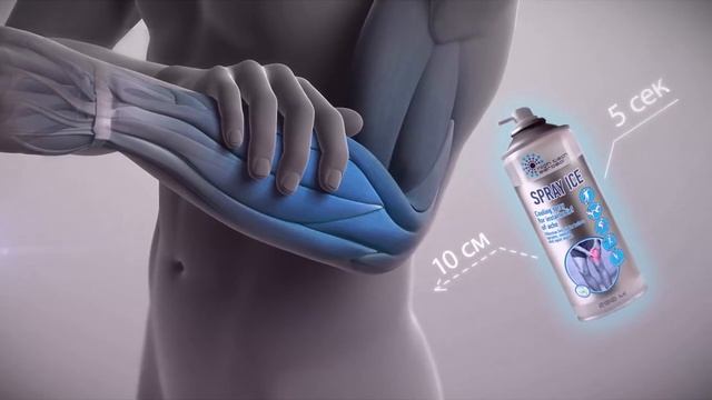 Охлаждающий спрей (заморозка) HTA SPRAY ICE 400 мл смотреть онлайн