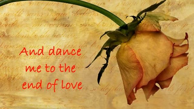 Dance me to the end of Love - The Civil Wars смотреть онлайн