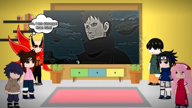 Naruto friends react to Naruto as Madara || Gacha React смотреть онлайн