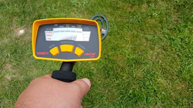 Garrett ACE 150 depth test смотреть онлайн