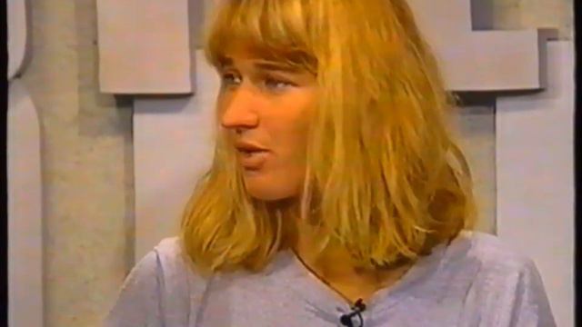 Steffi Graf Interview - 1992 US Open
