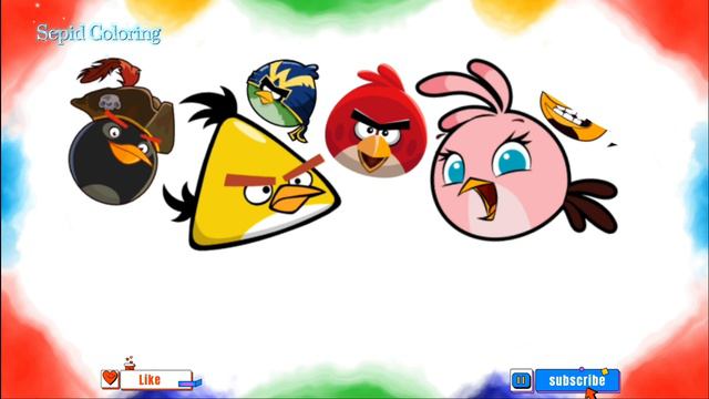 🎨 Angry Birds Reimagined: Sepid's Digital Art Spectacle! 🐦 смотреть онлайн