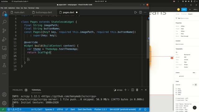 Flutter UI Tutorial - Slicing Design Startup Empty Pages UI Kit From Figma смотреть онлайн
