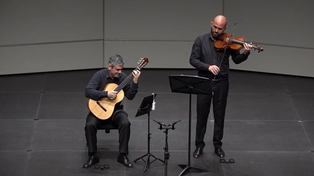 Carlo Galante: Andromeda (from Quattro Stasimi) for viola and guitar смотреть онлайн