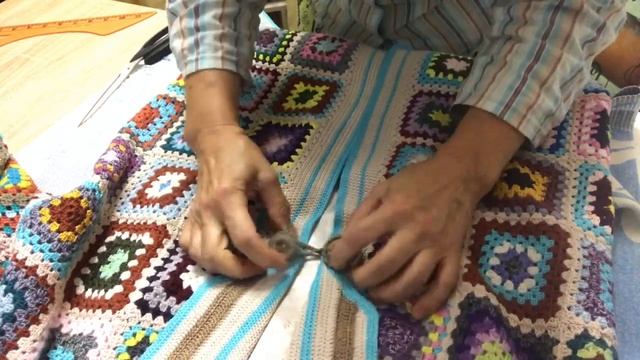 340. (285.2.)Кардиган Готов! Связала Бабушкиным Квадратом/ С Подкладом!