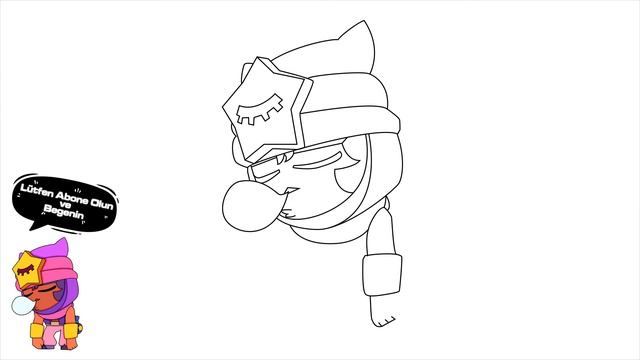 SANDY NASIL ÇİZİLİR | BRAWL STARS KARAKTER | HOW TO DRAW BRAW STARS SANDY