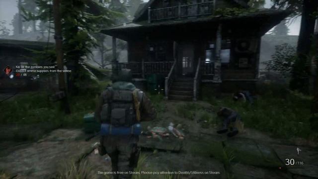 死寂（Deathly Stillness）★ Village (Hard) 100% Walkthrough ★ PC Steam [Free to Play] Zombie Shooter 202 смотреть онлайн
