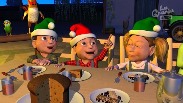 Festejar la Navidad - Canciones Navideñas | La Granja de Zenón смотреть онлайн