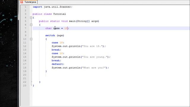 Java Tutorial 6 - Switch Case Statement смотреть онлайн