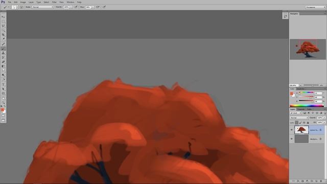 Рисуем дерево в Adobe Photoshop | уроки для новичков смотреть онлайн