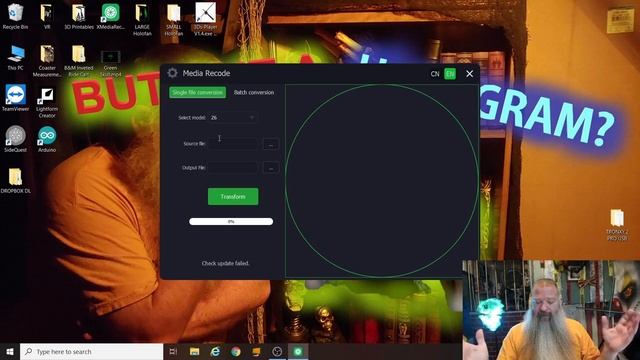 3D Hologram Fan Tutorial (Fixed Audio) смотреть онлайн
