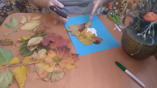 Творческий мастер-класс «Осенняя картина» смотреть онлайн