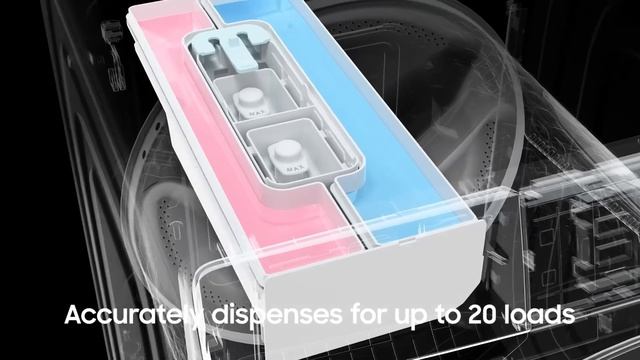 Samsung WF8800 Front Loading Washer: AI-powered Smart Dial