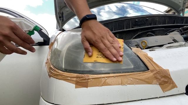 Как я "полирнул" фары орбитальной машиной Biltema смотреть онлайн