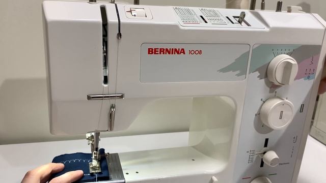 Bernina 1008 sewing machine demonstration смотреть онлайн