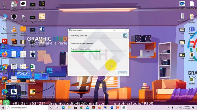 Downloading and Installing Brackets Code Editor смотреть онлайн