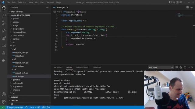 Impostor Learns Openly, GoLang: Iteration смотреть онлайн
