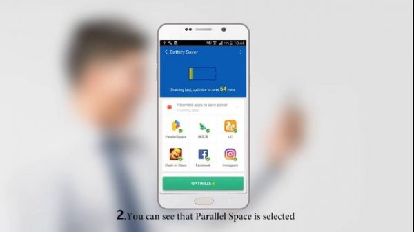 How to solve notification problem in Parallel Space