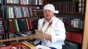 Мастер-класс «Плетение пояса на бердо»
