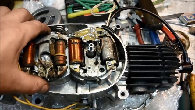 Ява551 Десятая часть Шайба кулисы, сальники и зажигание смотреть онлайн