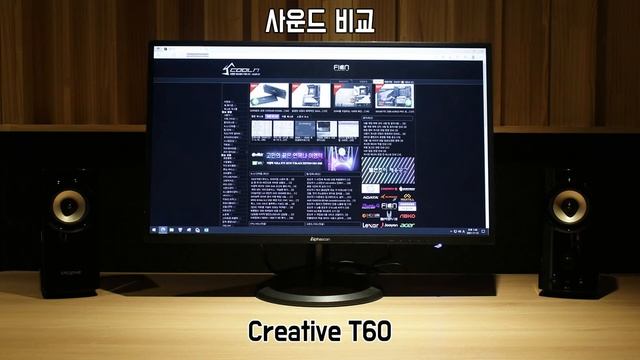 Creative T60 사운드 비교 смотреть онлайн