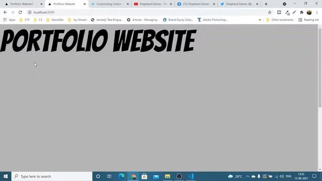 Build and deploy portfolio website #1 using ReactJS, NextJS and TailwindCSS смотреть онлайн