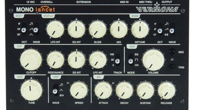 Vermona Mono Lancet Audio Demonstration (HD) by INHALT смотреть онлайн