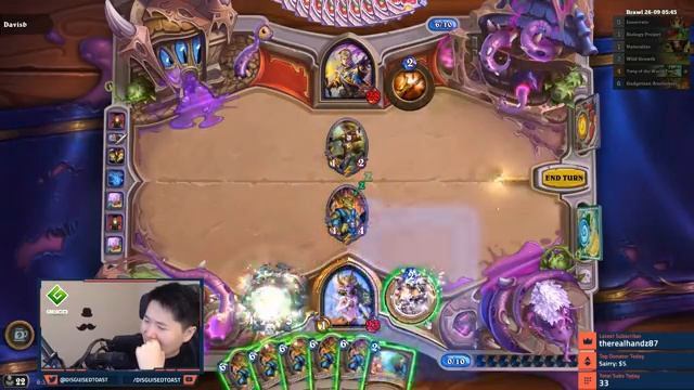 Disguised Toast BREAKS Tavern Brawl?! | The Boomsday Project | Hearthstone смотреть онлайн