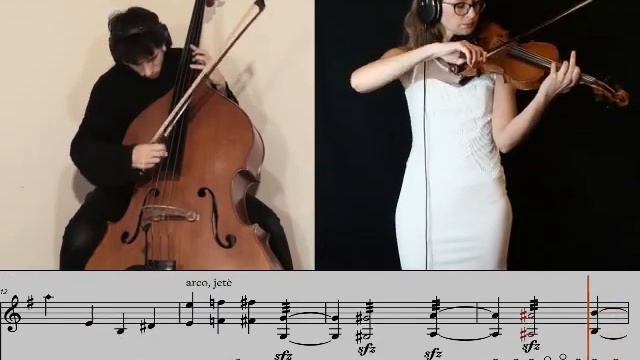 Switch Bach #3 (Homage to A. Webern)- Anais Drago and Rocco Castellani смотреть онлайн
