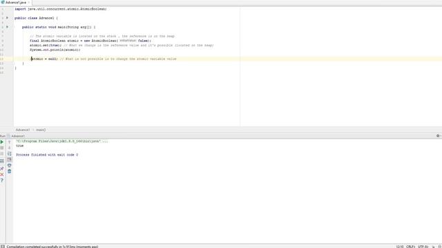 Advanced Java question - stack heap & final смотреть онлайн