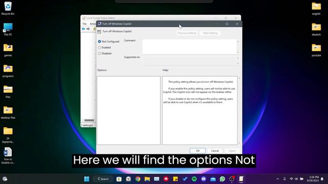 HOW TO REMOVE COPILOT FROM WINDOWS 11 (Easily) | How to Disable Copilot смотреть онлайн