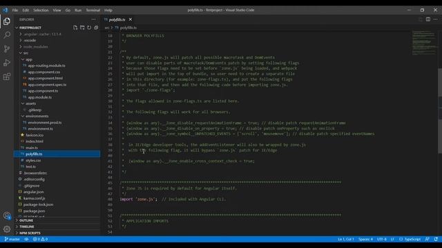 Files & Folder structure in angular application | Angular 13 tutorial #2 смотреть онлайн