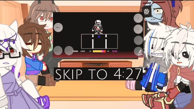 Undertale react || 1/? || lazy like sans || Miss Yuri || read description if can thx! || смотреть онлайн