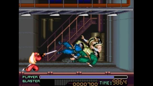 Super Nintendo (Snes) 16-bit Ninja Warriors Stage 3