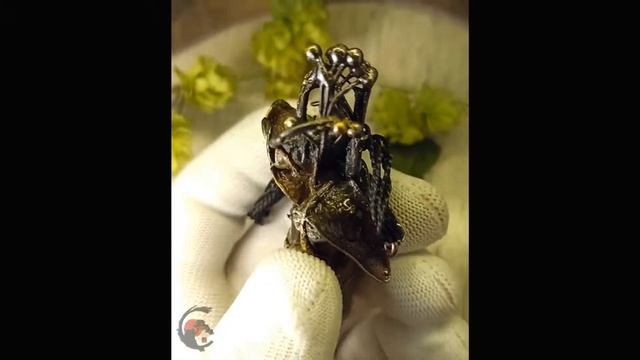 Мегаподвеска "Ikebana" из настоящего !бамбука! и целого "коктейля" природных материалов!!! смотреть онлайн