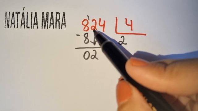 824 dividido por 4 | Como dividir 824 por 4 | 824/4 | 824:4 | 824÷4 | Divisão exata 5º ano смотреть онлайн