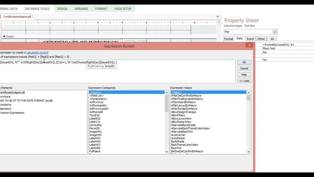 MICROSOFT ACCESS | HOW TO ADD "TH", "ST", "ND" AND "RD" TO THE FORMAT OF THE DATE смотреть онлайн