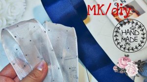 Пушистые и объемные. #челленжроликкаждыйдень день 1 #бантикившколу #handmade #канзаши #творчество