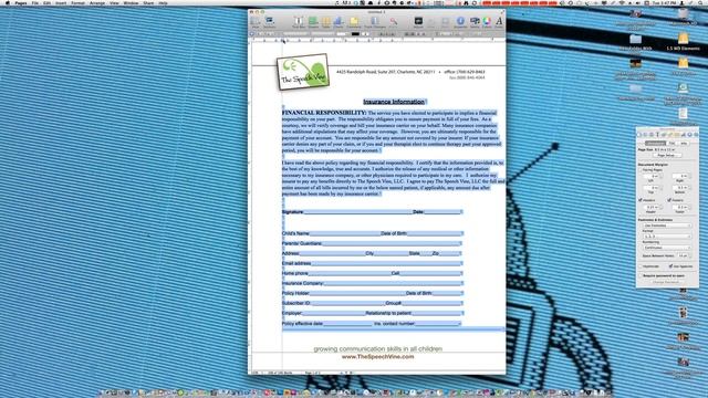 Formatting a document using TSV template смотреть онлайн