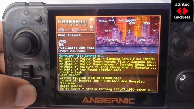 Vídeo Game HANDHELD ANBERNIC RG 350 UNBOXING e REVIEW смотреть онлайн