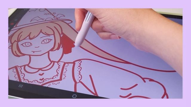 Samsung tab S7 FE Artist Review + painting process смотреть онлайн