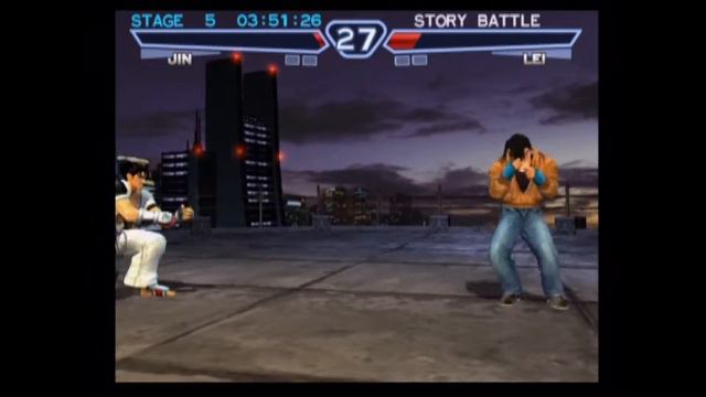 Tekken 4, Jin Kazama Story Mode смотреть онлайн
