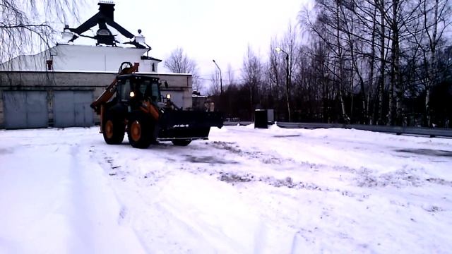 Экскаватор-погрузчик CASE 695 ST, Выборг смотреть онлайн