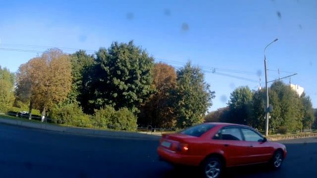 Могилёв.Поездка на троллейбусе №3 пл.Космонавтов - ТЭЦ-2 смотреть онлайн