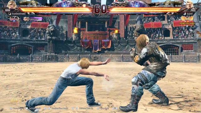 Tekken 8 Noob Nina vs Paul, the return of Sujeet смотреть онлайн