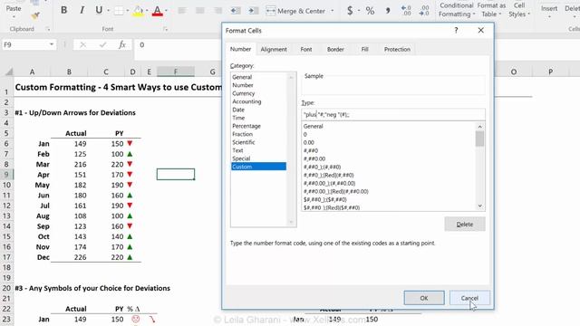 4 SMART Ways to use Custom Formatting instead of Conditional Formatting in Excel - Part 1 смотреть онлайн