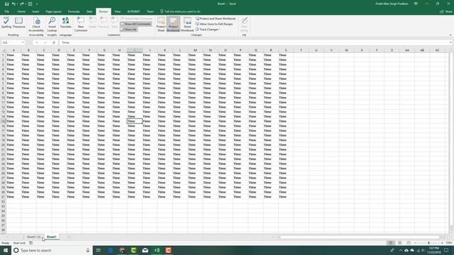 MS Excel Tutorial - Lesson 64 - Setting passwords смотреть онлайн