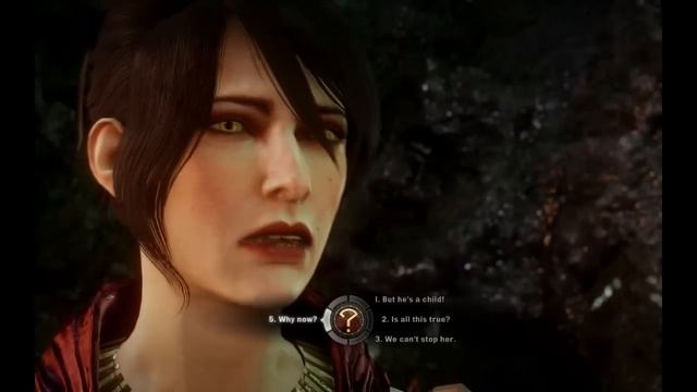 Morrigan, Flemmeth, Old God Baby (Keiran) and the Dalish Inquisitor (The Final Piece Quest) смотреть онлайн