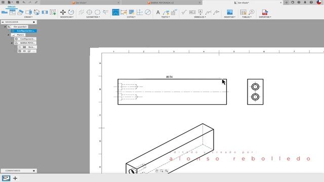 How to make 2D drawing in Autodesk Fusion 360 смотреть онлайн